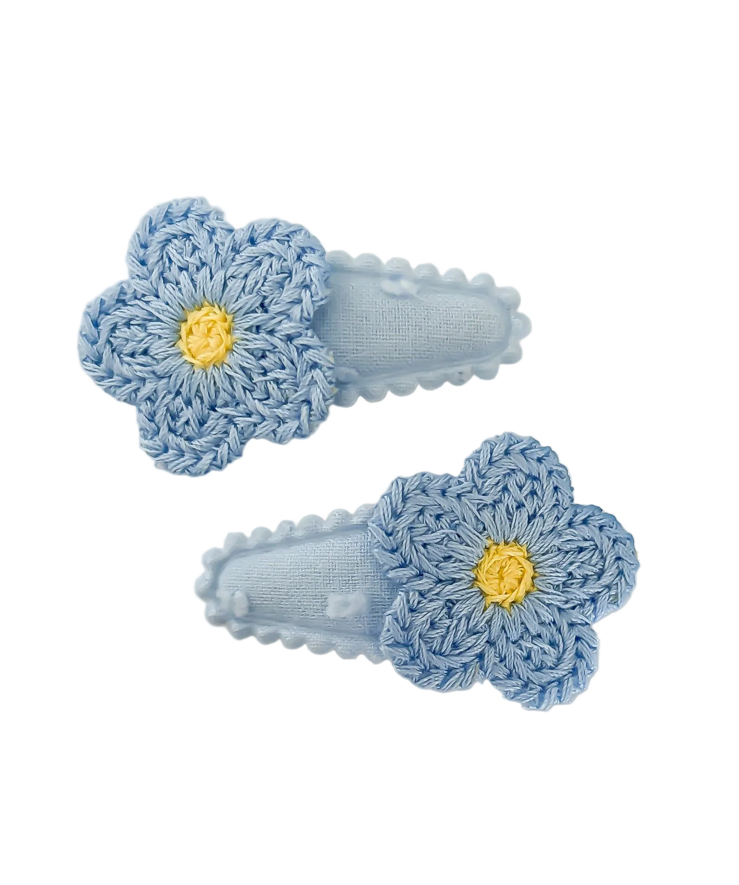 Bobbie Blossoms baby nonslip clips - Blueberry