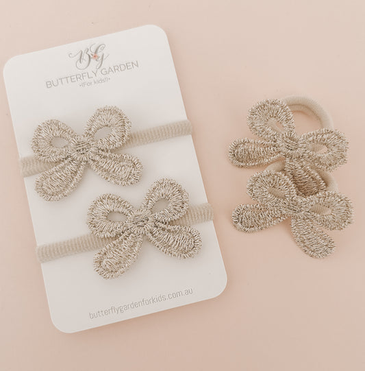 Petite hair tie set - Sophie Bows