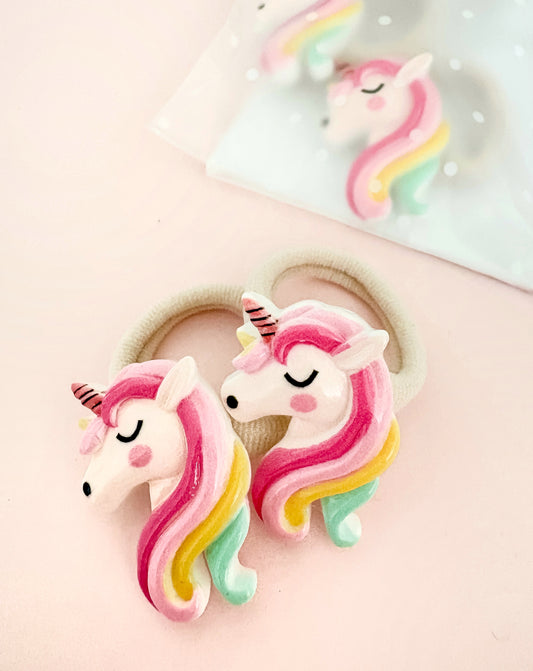 Petite Hair Ties - Unicorns