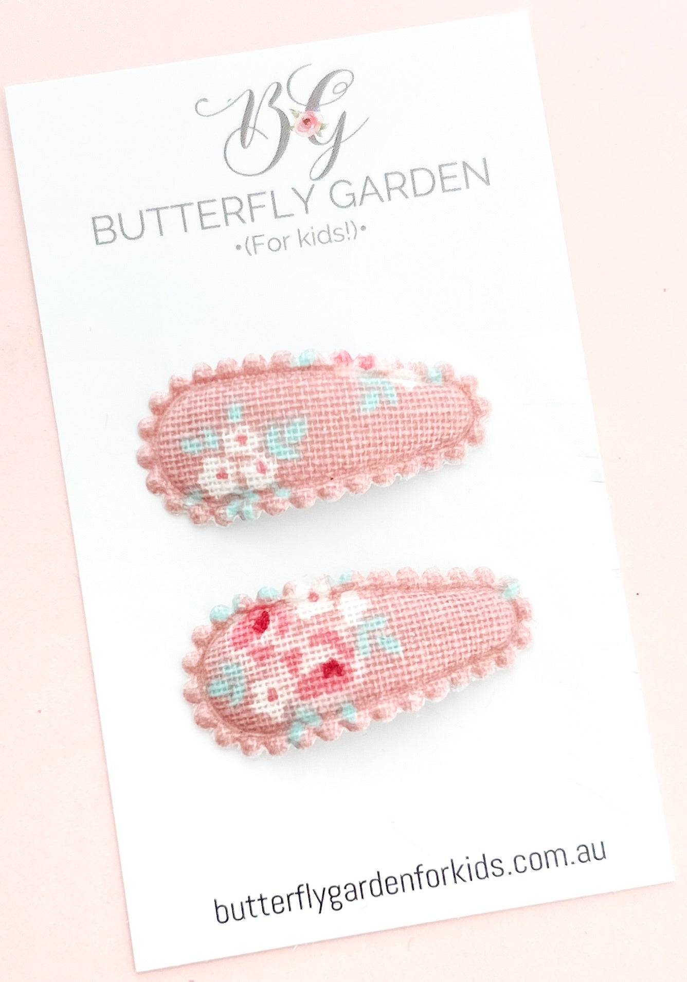 Pastel Rose Mini Cotton Snaps