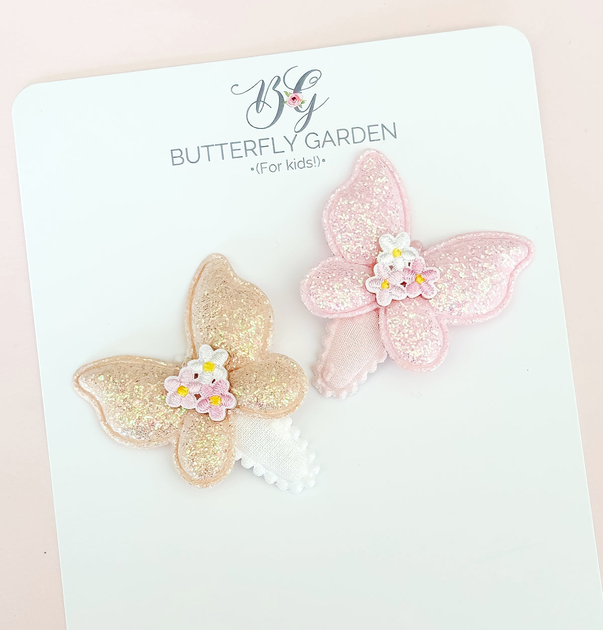 Fairy Dust Baby nonslip clip duo