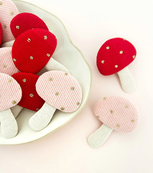 Enchanted Toadstool hair clip