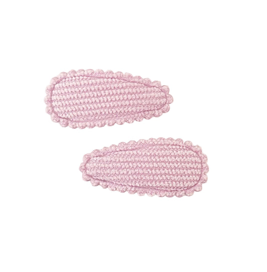 Frankie Lavender Mini Cotton Snaps