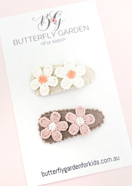 Hazel baby nonslip clip duo
