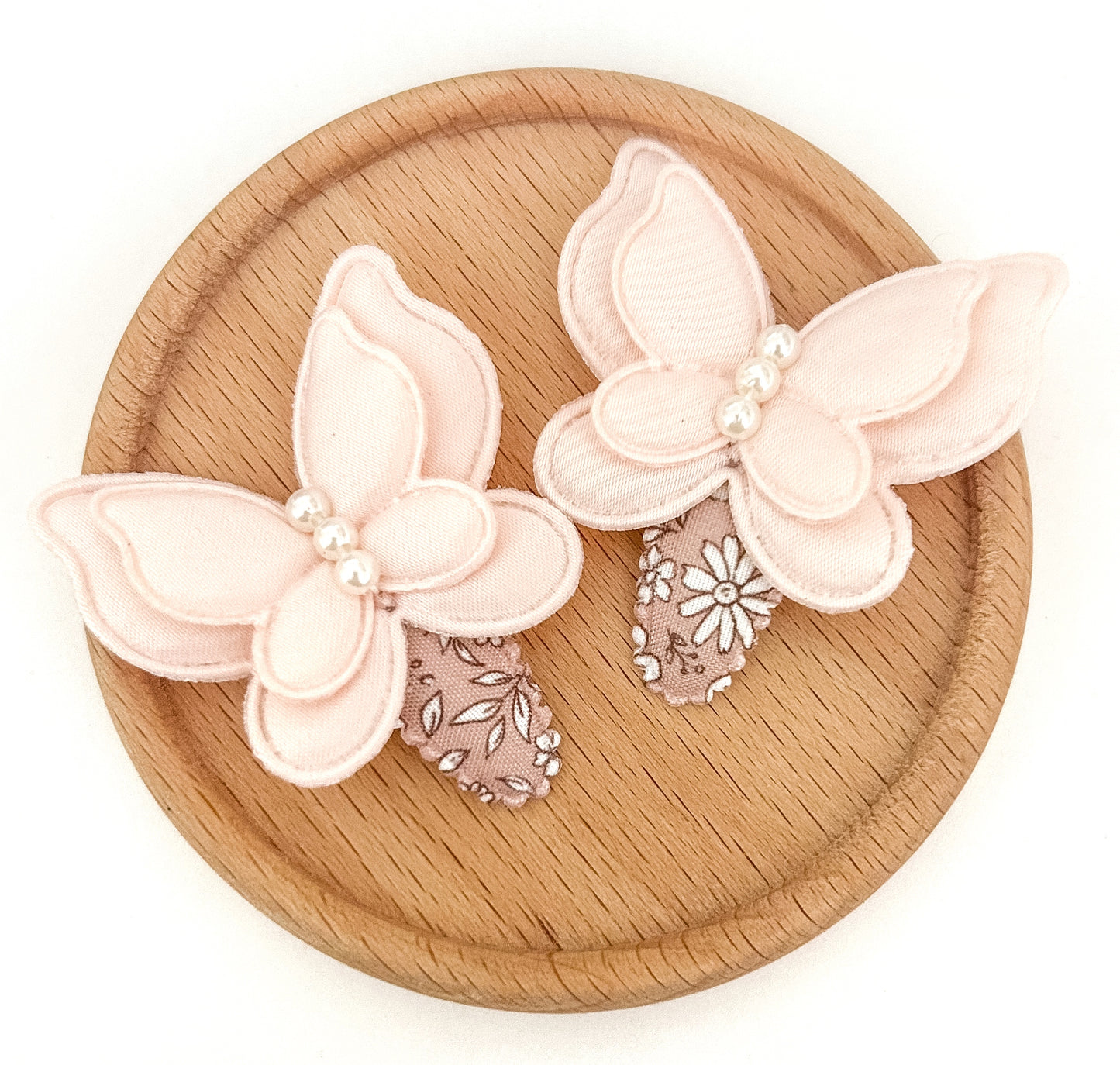Maeve Nude Pink baby nonslip clip duo - 2 colour options!