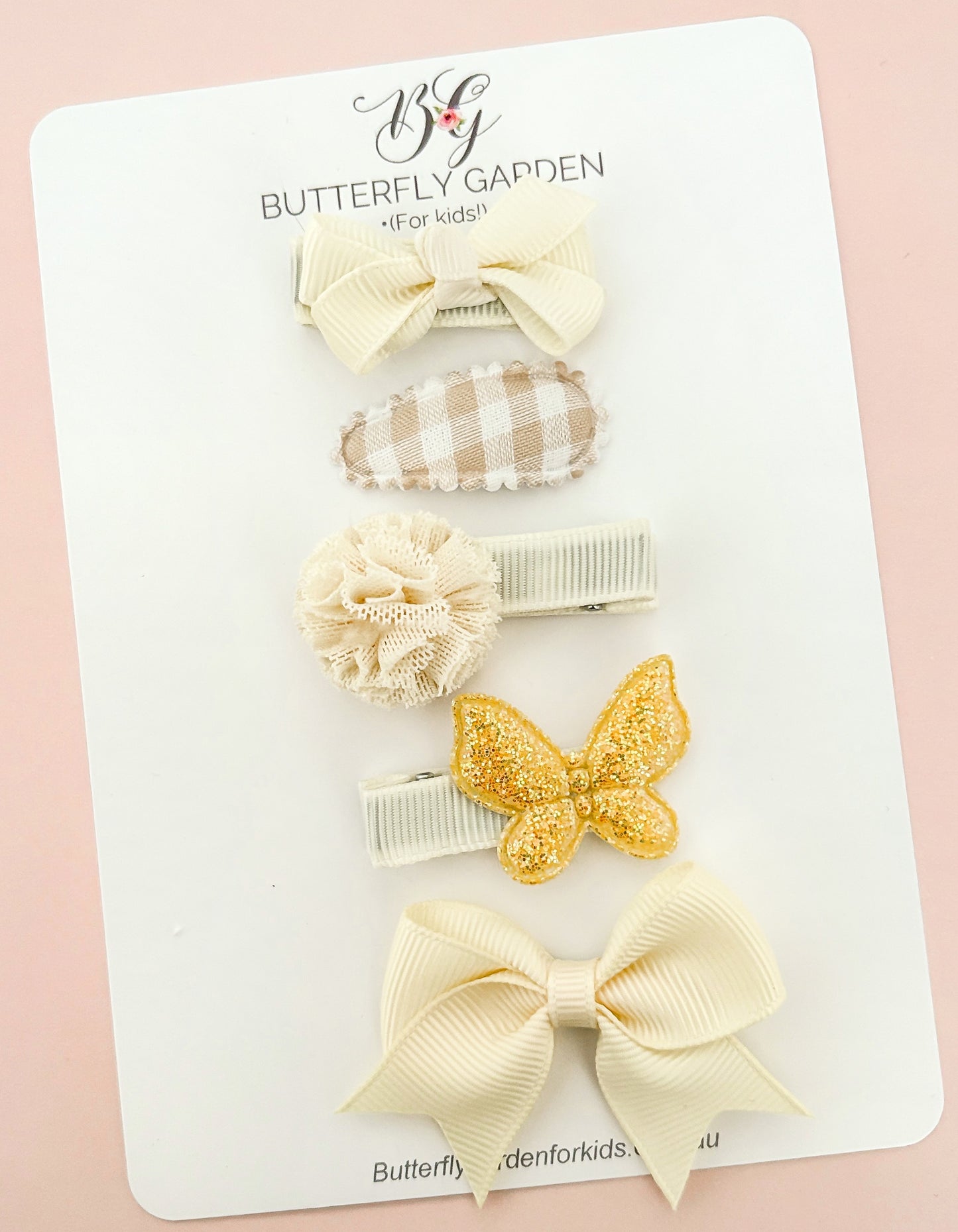 Essentials Set Blossoms & Bows - Lemon Butter