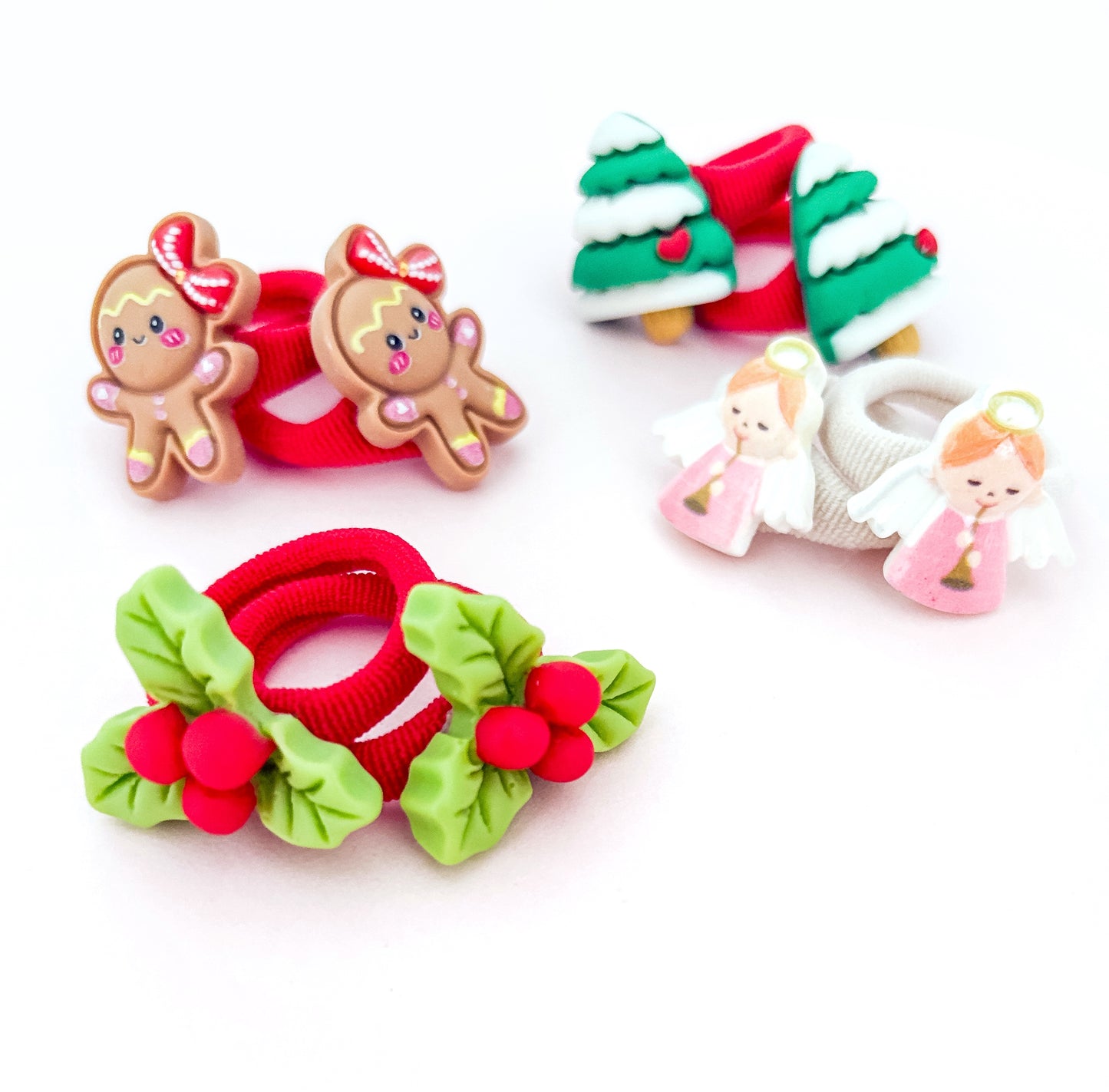 Petite hair tie pair - 4 sweet designs available