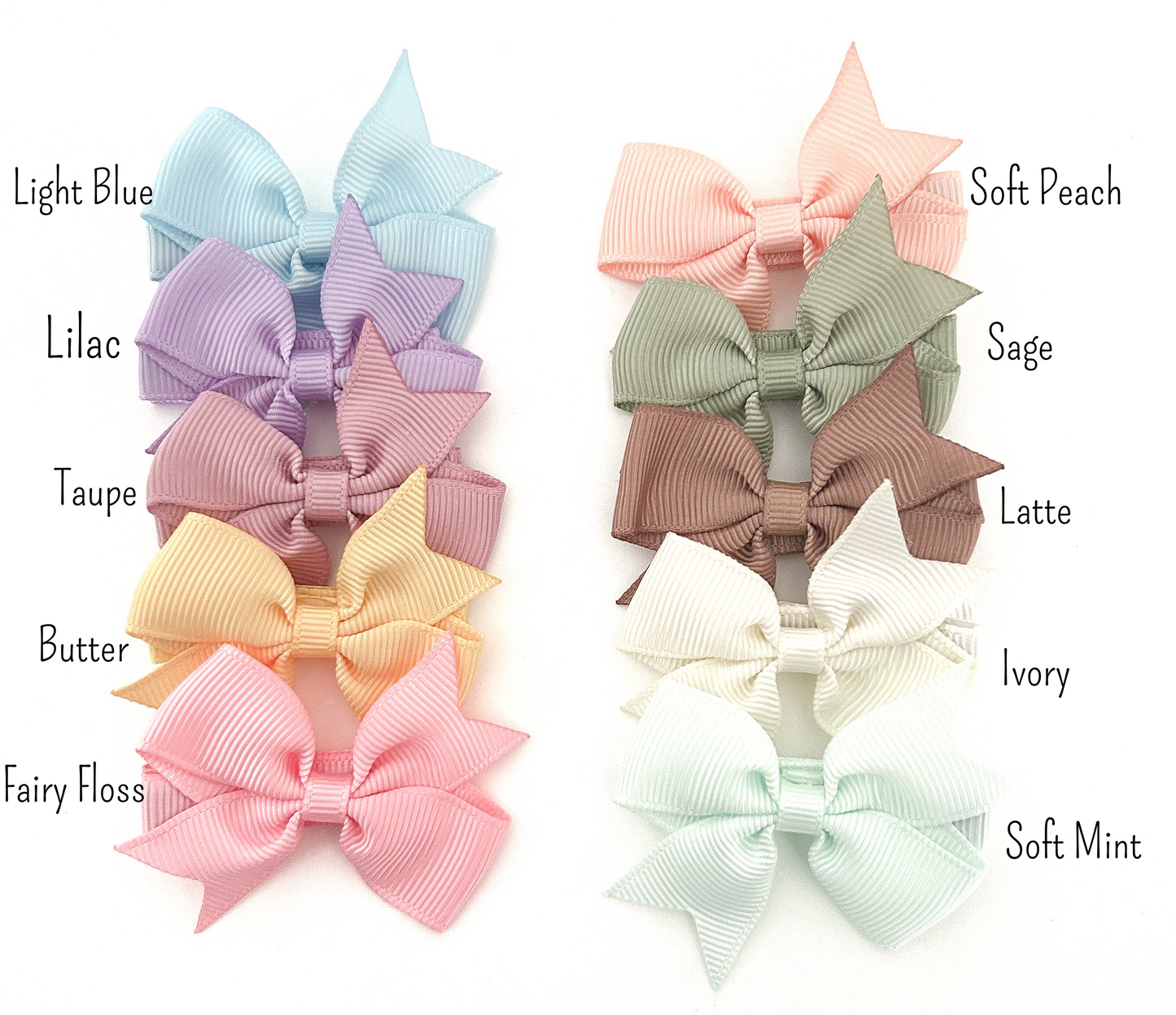 Mini Grace Bow - 38 colours (6 NEW August colours!)