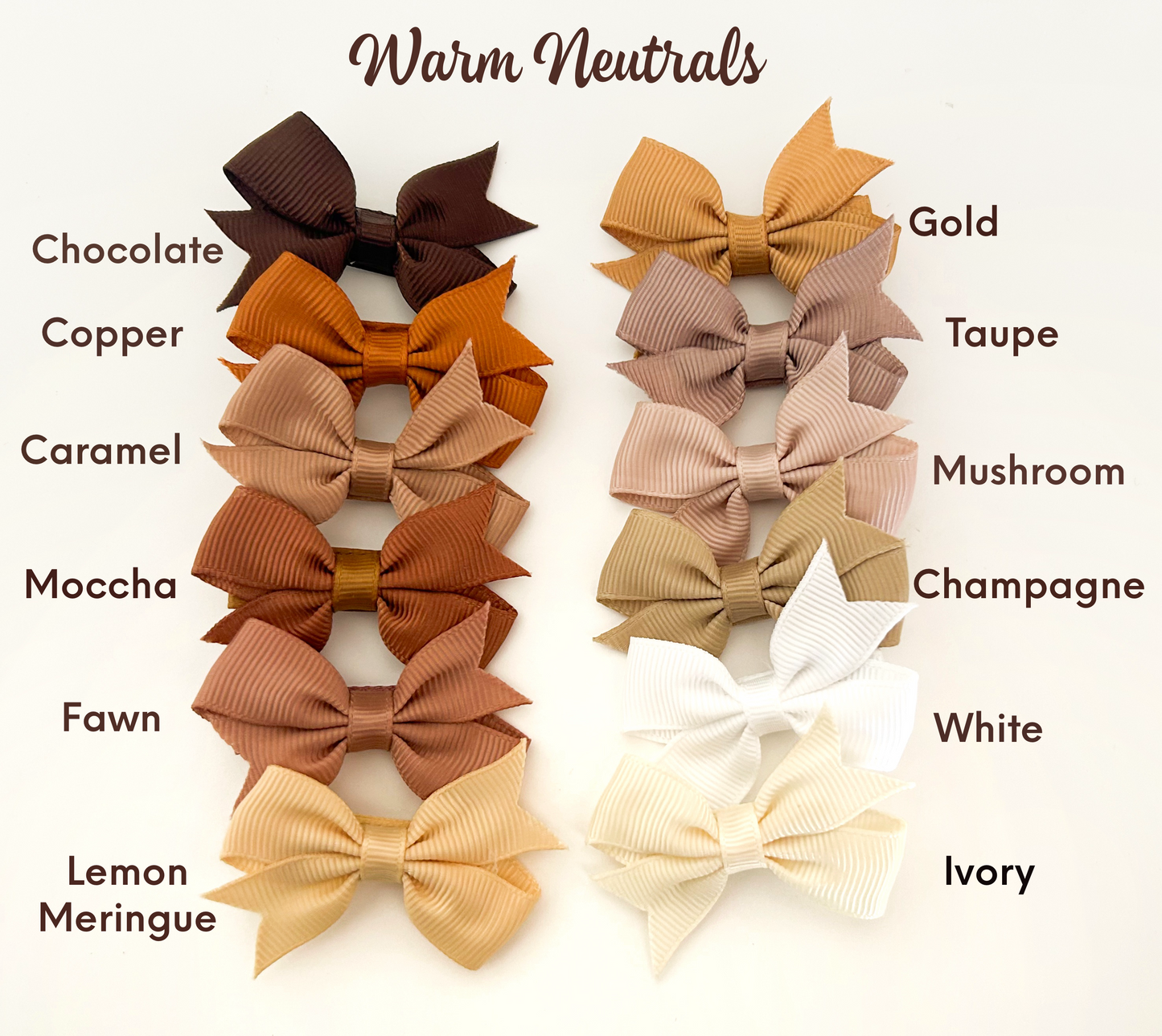 Mini Grace Bow - 38 colours (6 NEW August colours!)