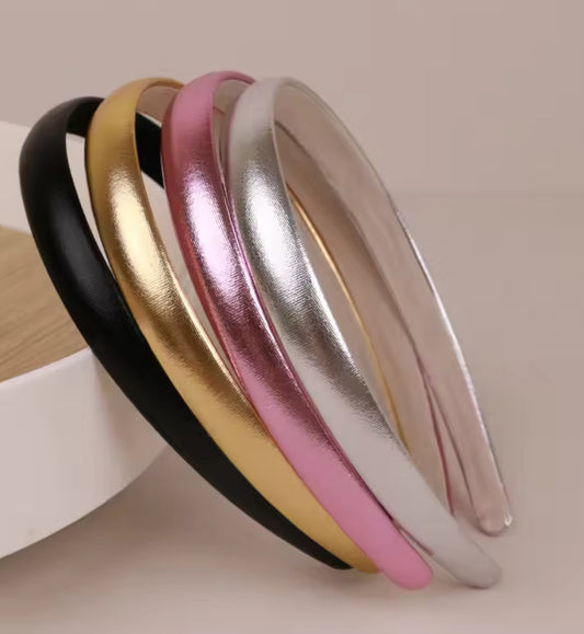 Luxe solid headbands - 4 colours