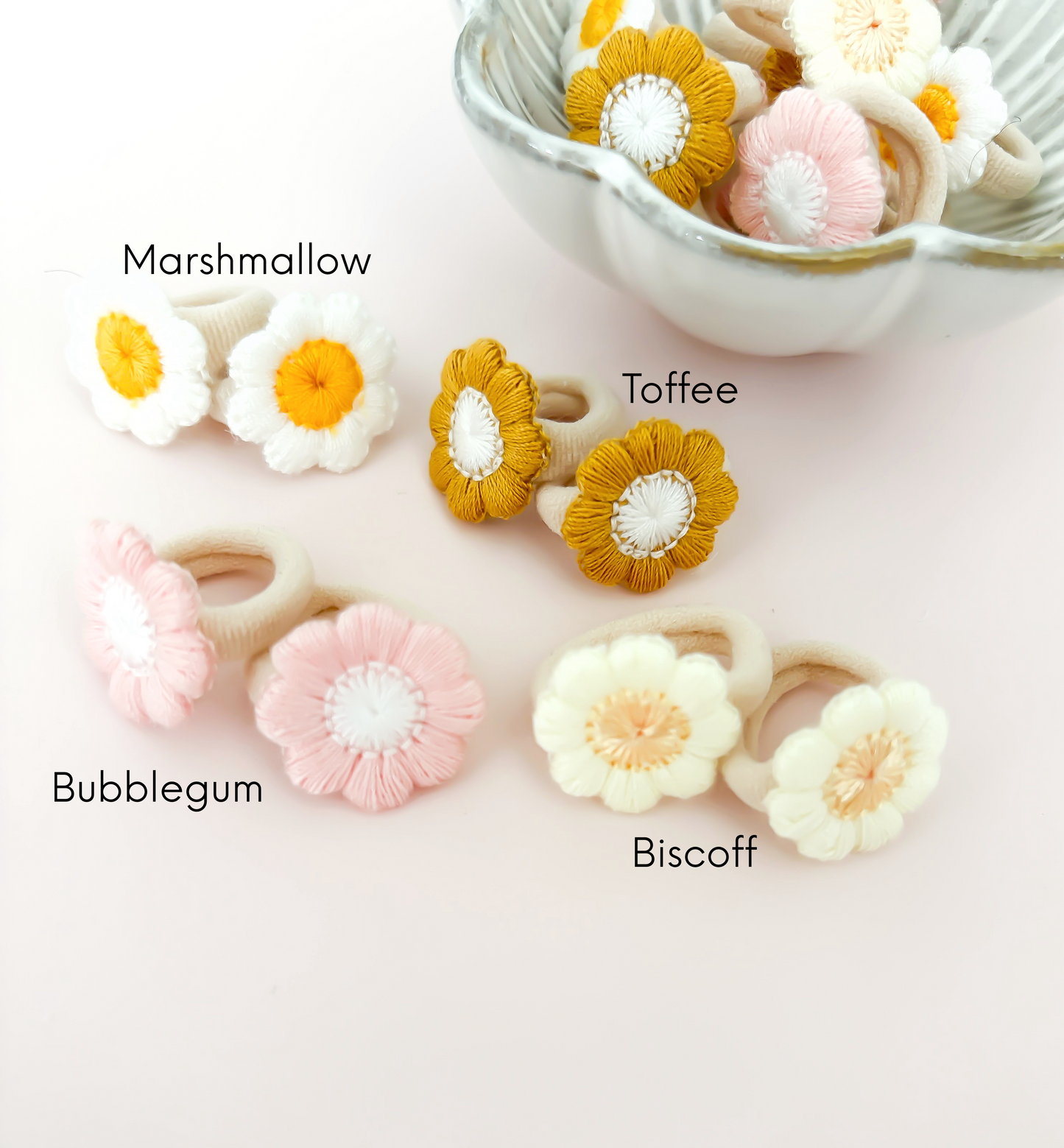 Georgie Bloom Petite Hair Ties - 4 colours