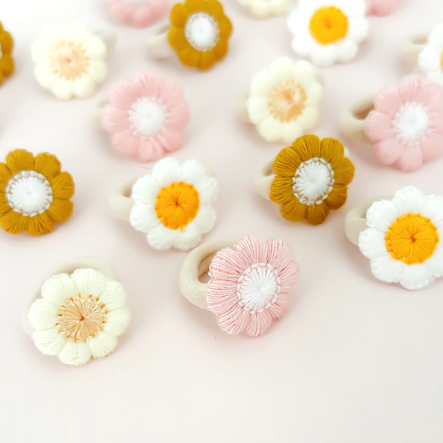 Georgie Bloom Petite Hair Ties - 4 colours