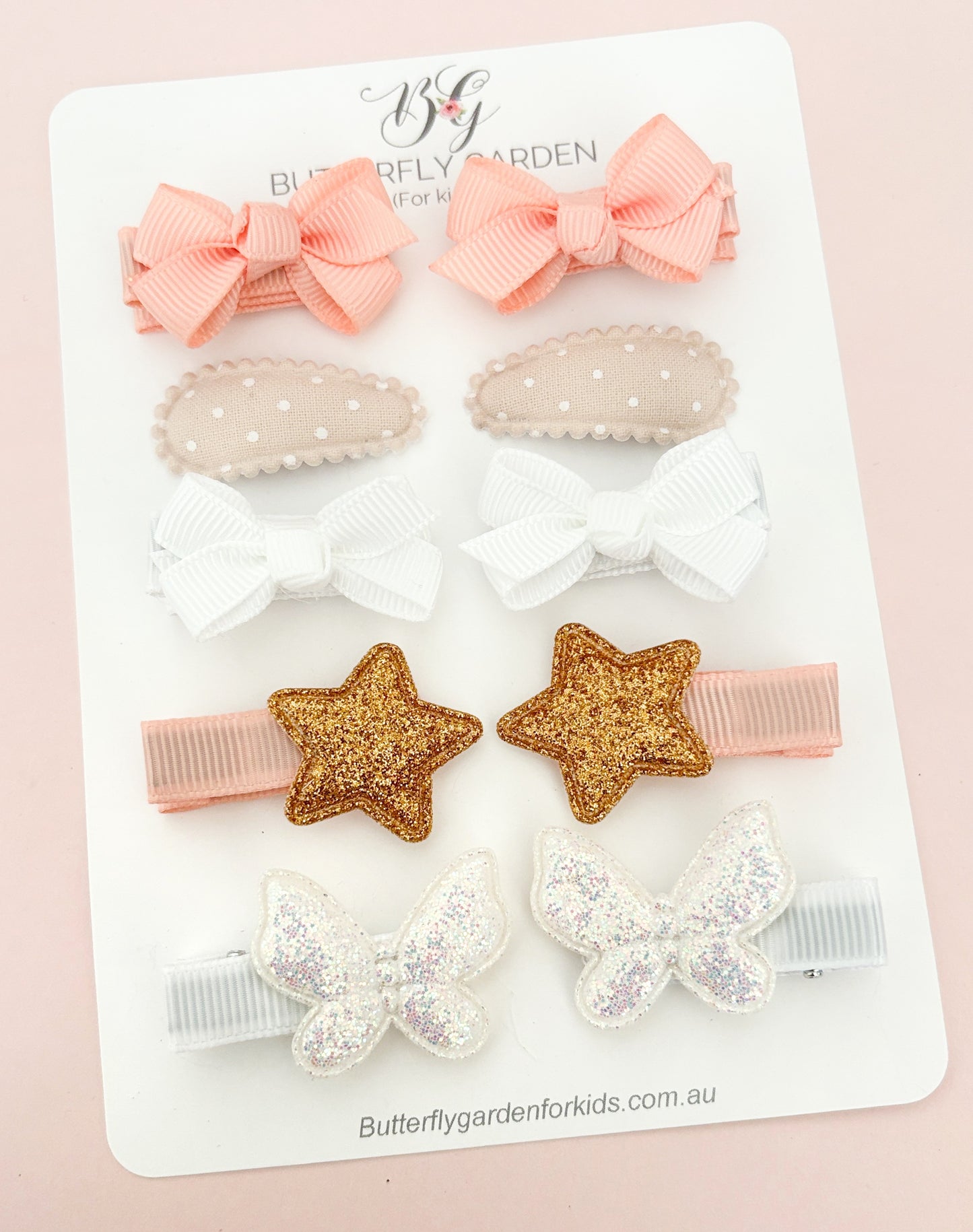 New! Fairytale Twinset -  Essentials Baby & Toddler Nonslip Hair clips Mega Pack