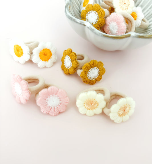Georgie Bloom Petite Hair Ties - 4 colours