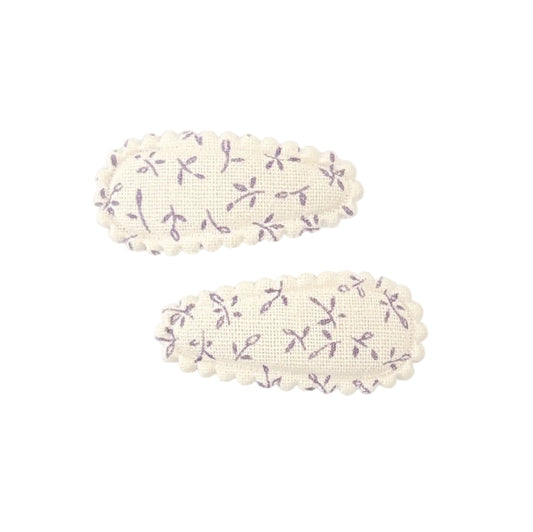 Petite Lilacs Mini Cotton Snaps