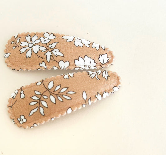 Cora fabric snap clip duo