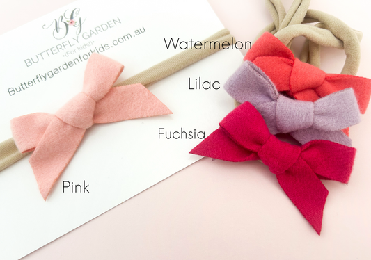 Elegant Bows - 12 colour options