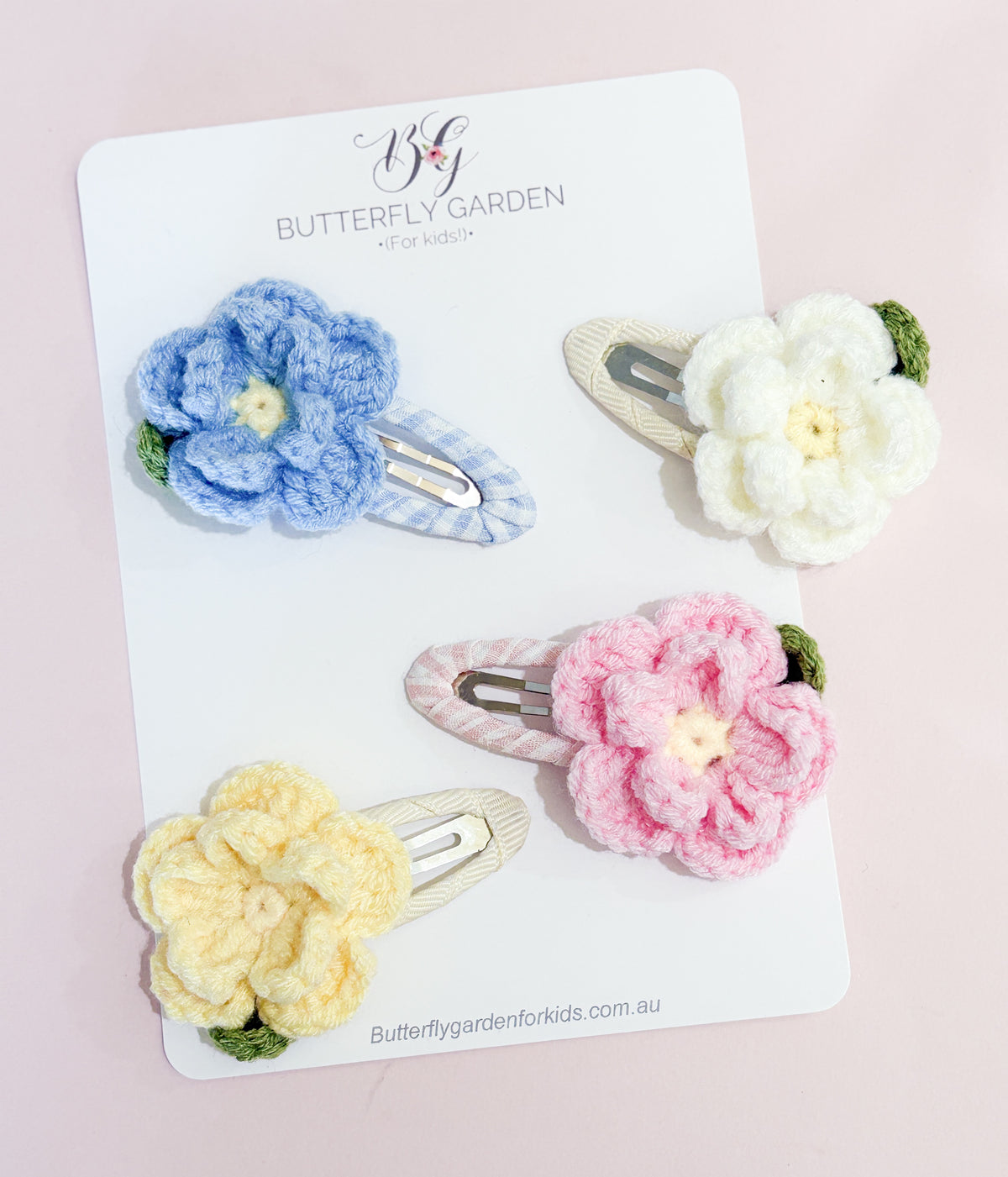 Pippa Fringe Clip - Gardenia