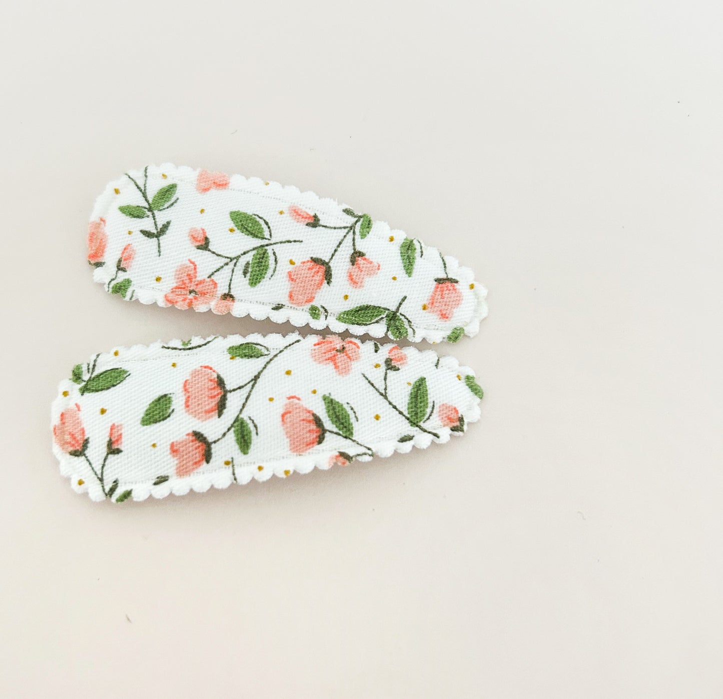 Juniper fabric snap clip duo