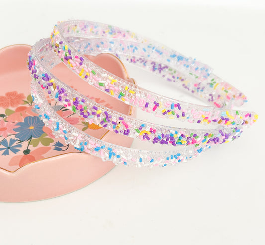 Sprinkles solid headband