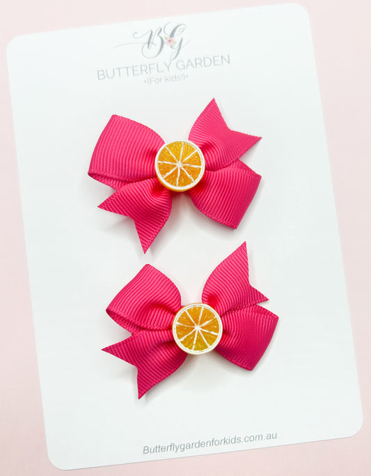 Lemon Zest nonslip clip duo