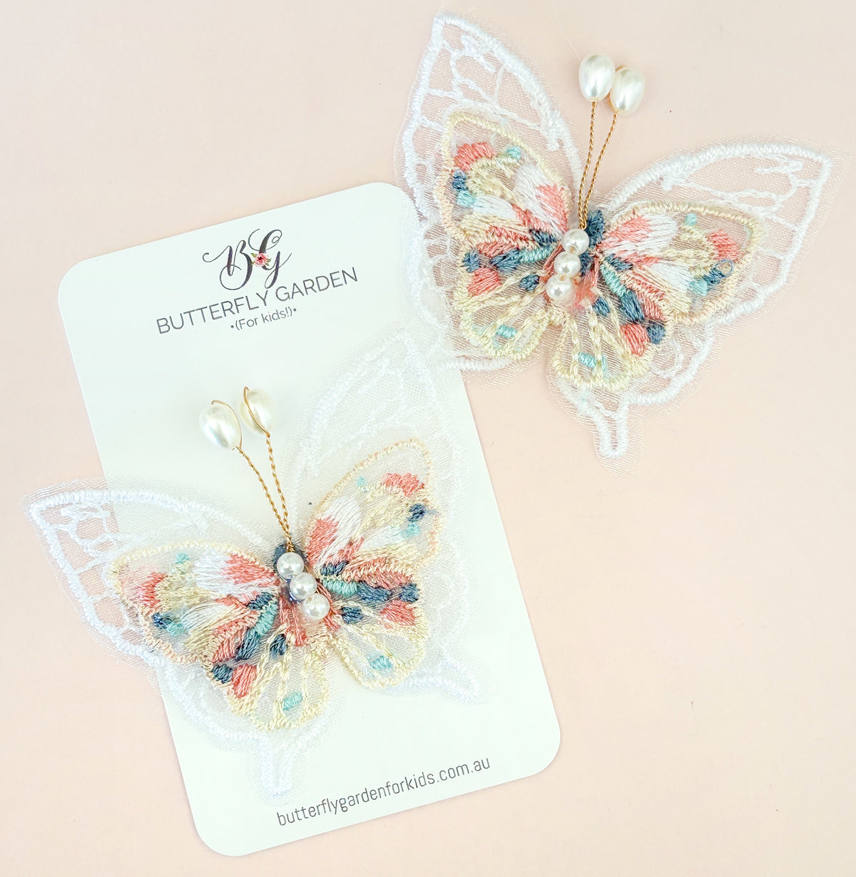 Sienna Butterfly Fringe Clip.