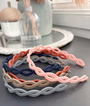 Braided headbands- 6 colours to choose from