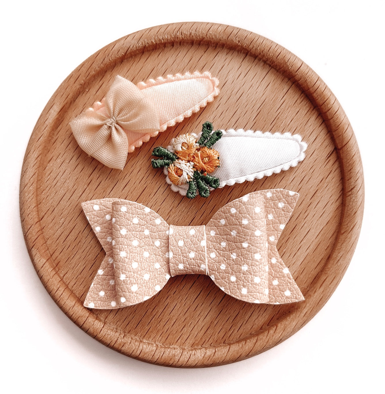 Honey baby nonslip clip trio