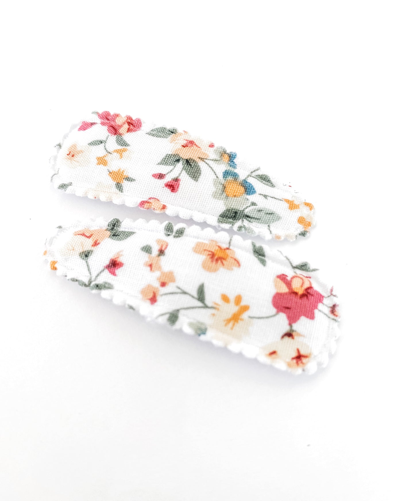Juliet - Fabric Snap clip duo
