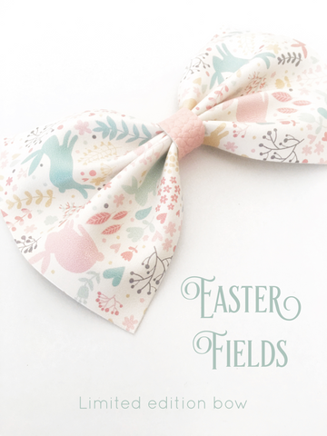 Easter Fields -limited edition bow!