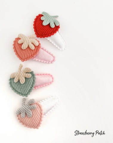 Strawberry Patch- 4 colours to choose from