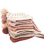 Alyce Knit wool Beanie - 6 colours (fully lined)