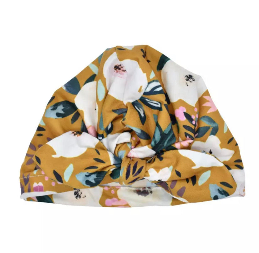 Soft baby Turban- limited edition print