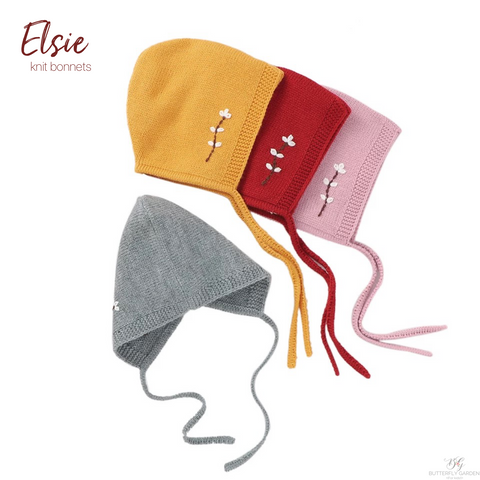 Elsie knit bonnet