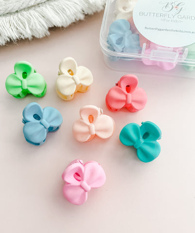 Fairy Bread claw clip gift set- Bows (5 clips)