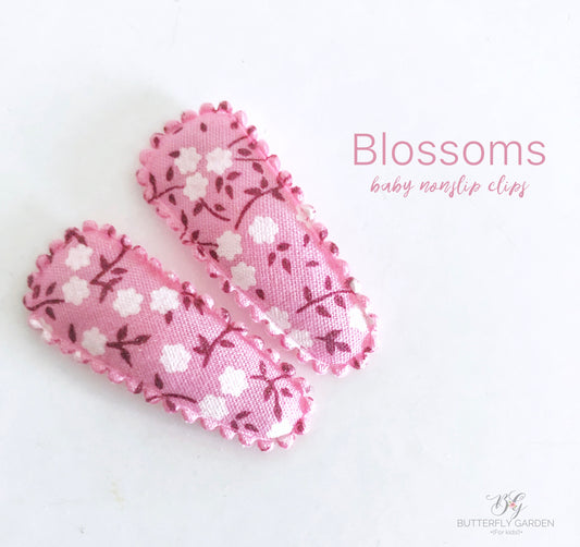 Blossoms baby nonslip clip duo