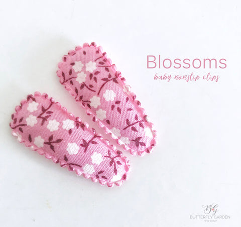 Blossoms baby nonslip clip duo