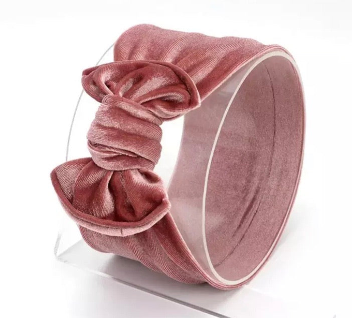 Bella headwrap/headband Velvet- 5 colours jo