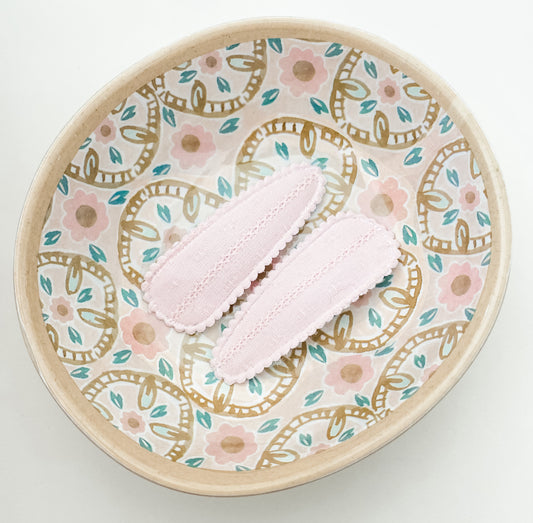 Penny - Fabric Snap clip duo