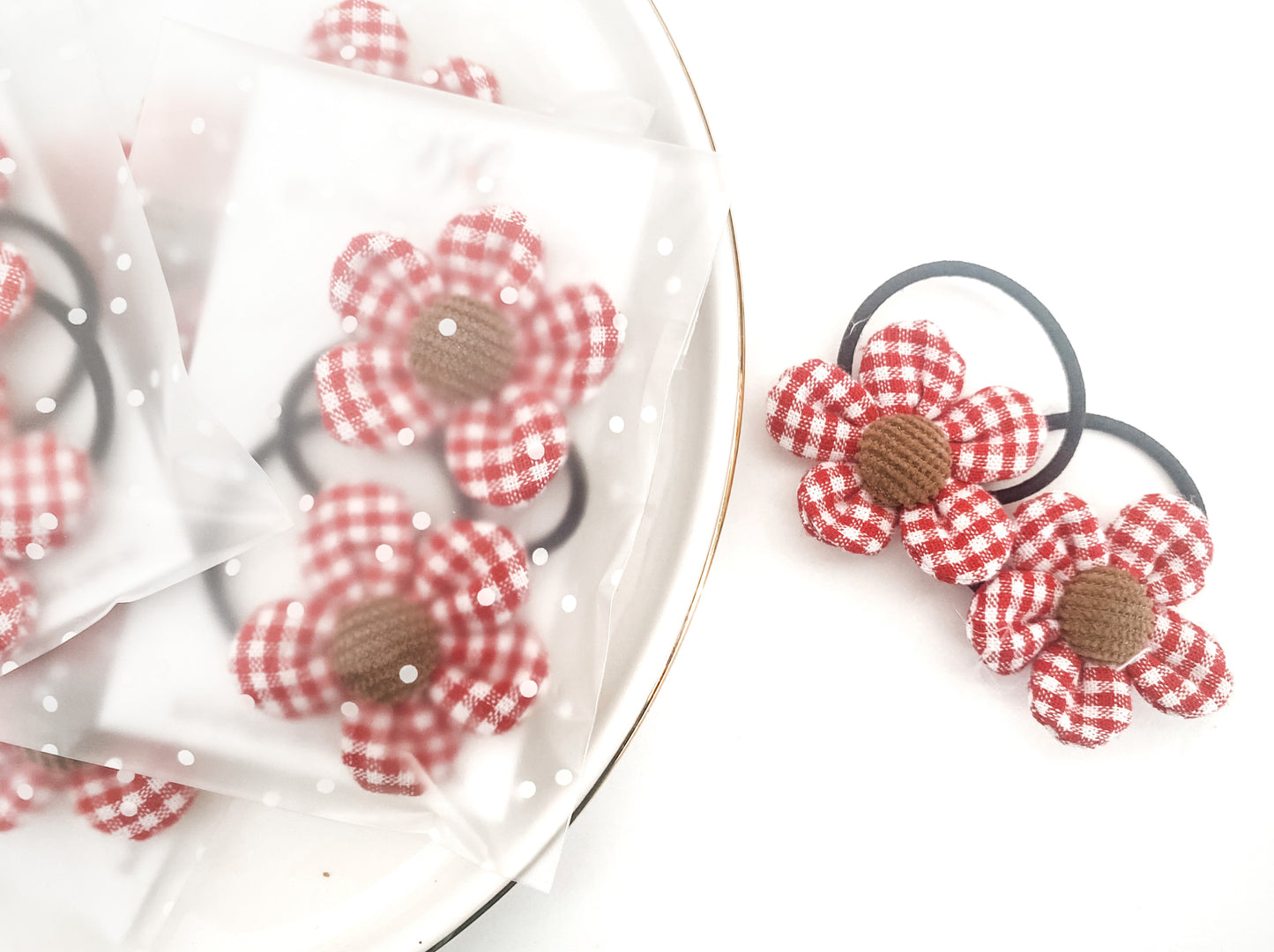 Lara - Limited Edition ponytail pair hair ties