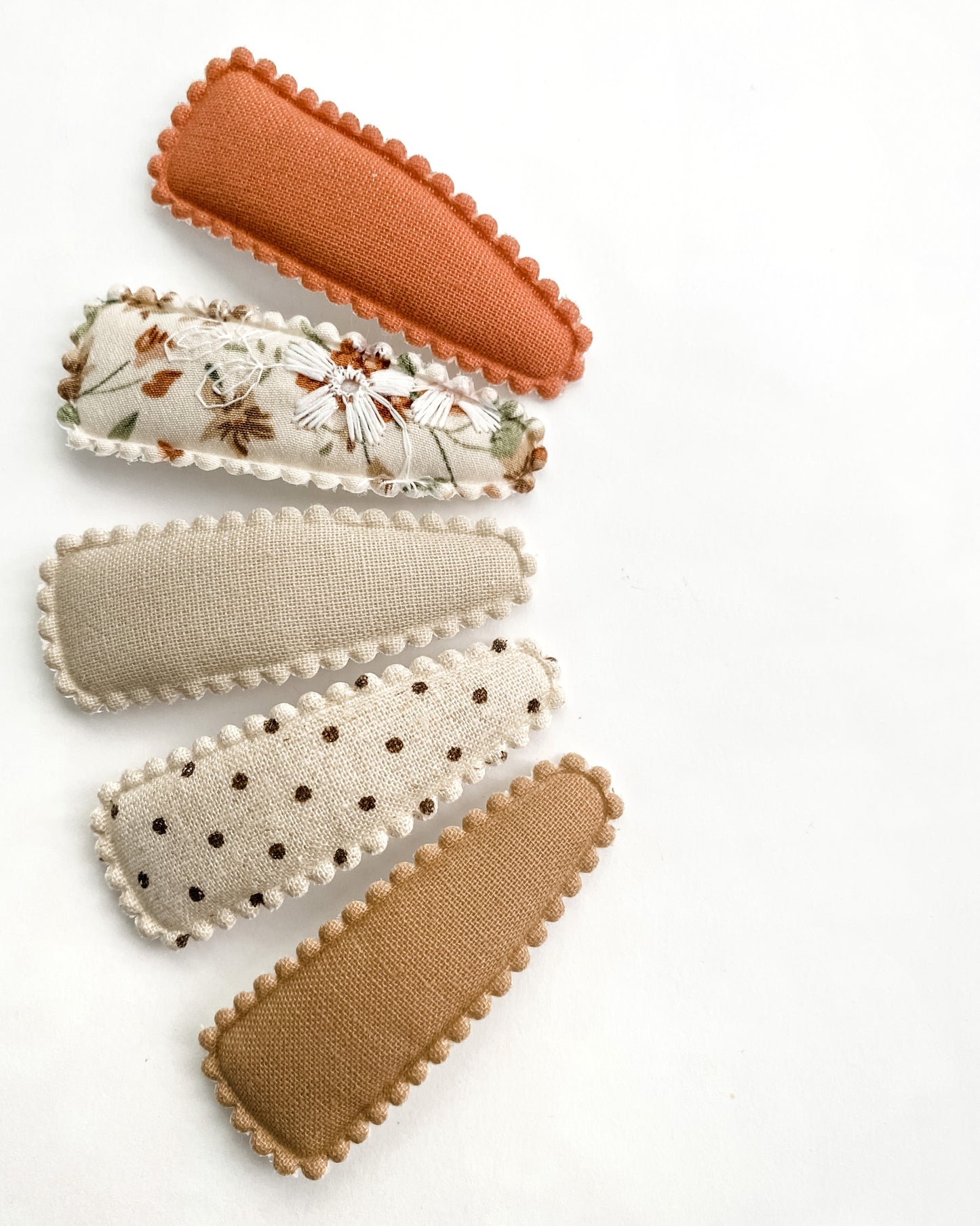 Merida fabric snap clip set