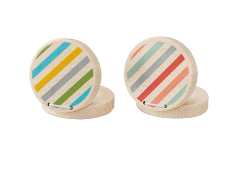 Rainbow castanets