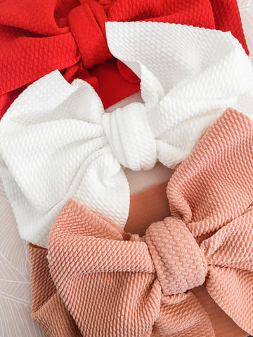 Sofia Big Bow headwrap- limited Edition