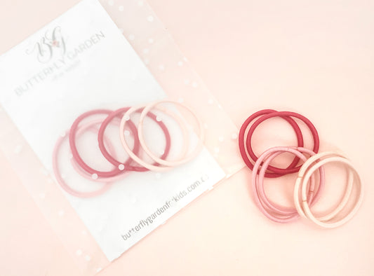 Fairy medium hair ties - set of 6!