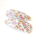 Ivy - Fabric Snap clip duo